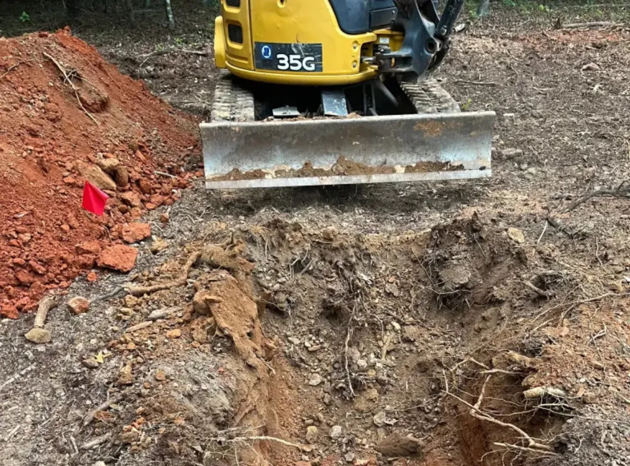 Professional grading and excavation services